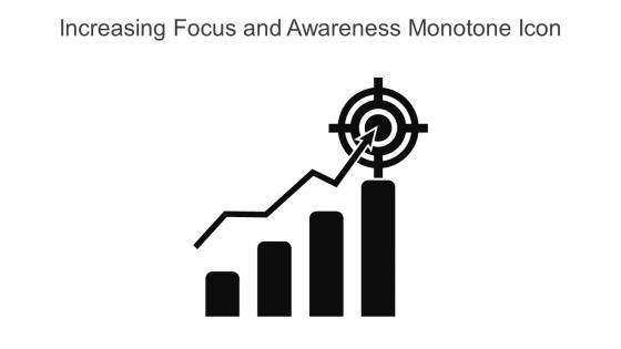 Increasing Focus And Awareness Monotone Icon In Powerpoint Pptx Png And Editable Eps Format