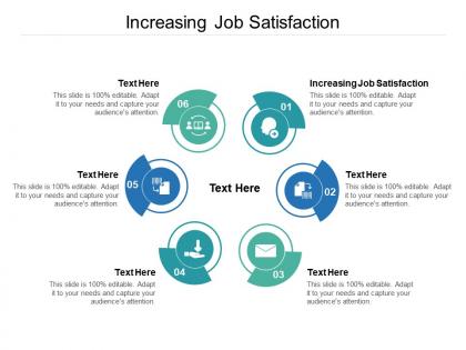 Increasing job satisfaction ppt powerpoint presentation file visual aids cpb