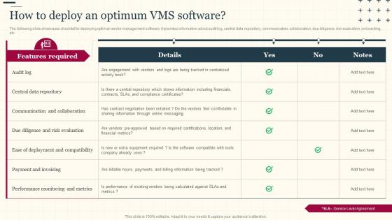 Increasing Supply Chain Value How To Deploy An Optimum VMS Software