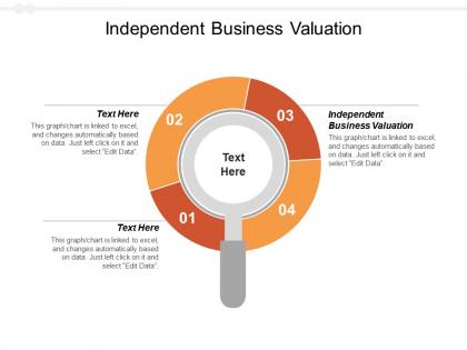 Independent business valuation ppt powerpoint presentation icon show cpb