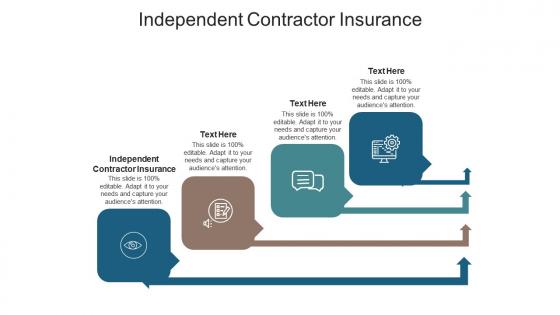 Independent contractor insurance ppt powerpoint presentation file designs download cpb