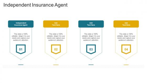 Independent Insurance Agent In Powerpoint And Google Slides Cpb