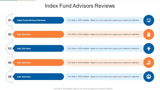 Index Fund Advisors Reviews In Powerpoint And Google Slides Cpb