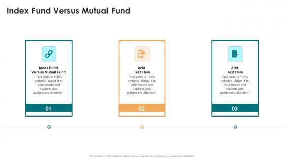 Index Fund Versus Mutual Fund In Powerpoint And Google Slides Cpb