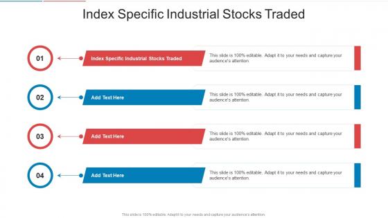 Index Specific Industrial Stocks Traded In Powerpoint And Google Slides Cpb