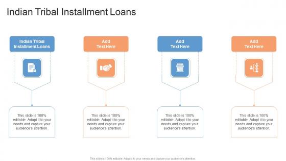 Indian Tribal Installment Loans In Powerpoint And Google Slides Cpb
