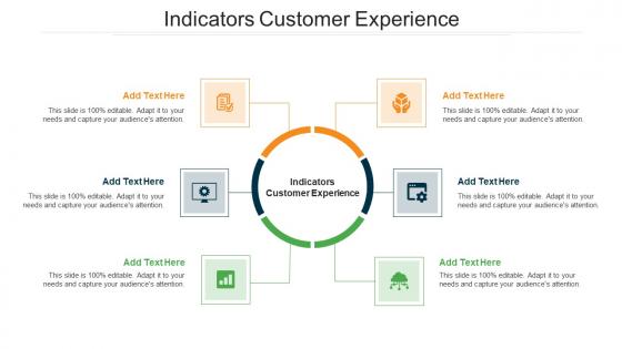 Indicators Customer Experience Ppt Powerpoint Presentation Layouts Model Cpb