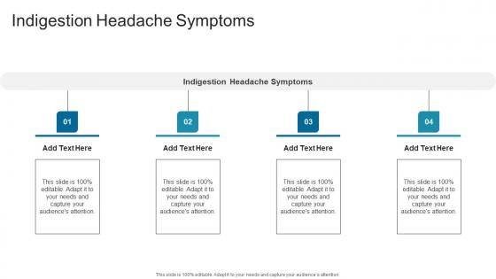 Indigestion Headache Symptoms In Powerpoint And Google Slides Cpb
