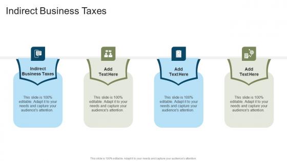 Indirect Business Taxes In Powerpoint And Google Slides Cpb