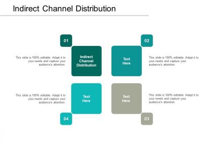 Indirect channel distribution ppt powerpoint presentation file graphics pictures cpb