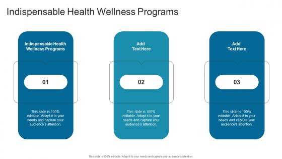 Indispensable Health Wellness Programs In Powerpoint And Google Slides Cpb