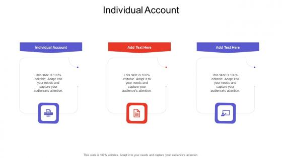 Individual Account In Powerpoint And Google Slides Cpb