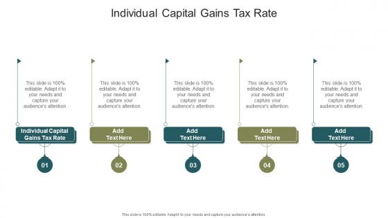 Individual Capital Gains Tax Rate In Powerpoint And Google Slides Cpb