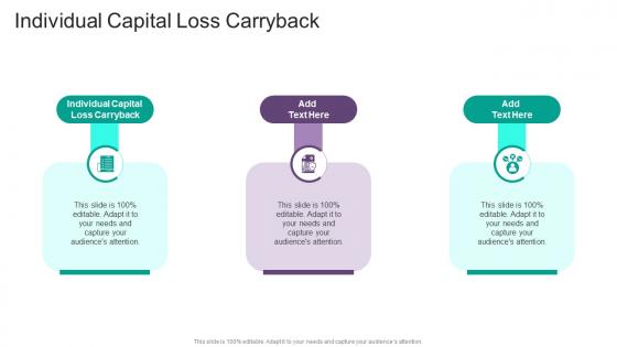 Individual Capital Loss Carryback In Powerpoint And Google Slides Cpb