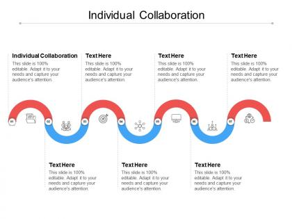 Individual collaboration ppt powerpoint presentation sample cpb