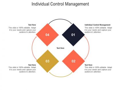Individual control management ppt powerpoint presentation show guide cpb