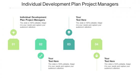 Individual development plan project managers ppt powerpoint presentation infographics cpb