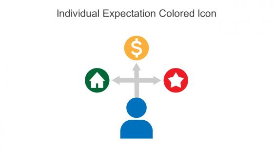 Individual Expectation Colored Icon In Powerpoint Pptx Png And Editable Eps Format