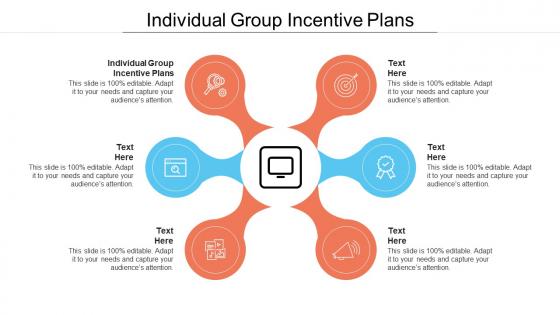 Individual group incentive plans ppt powerpoint presentation professional template cpb