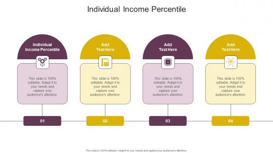 Individual Income Percentile In Powerpoint And Google Slides Cpb