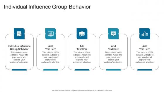 Individual Influence Group Behavior In Powerpoint And Google Slides Cpb