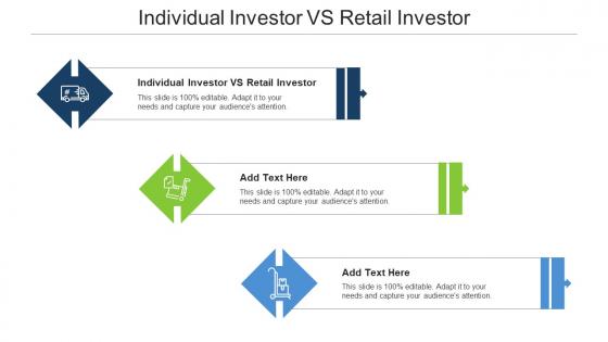 Individual Investor VS Retail Investor Ppt Powerpoint Presentation Summary Cpb