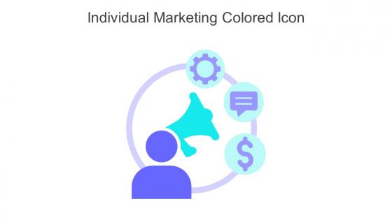 Individual Marketing Colored Icon In Powerpoint Pptx Png And Editable Eps Format