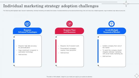 Individual Marketing Strategy Adoption Challenges Implementing Micromarketing To Minimize MKT SS V
