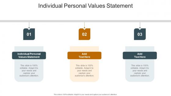 Individual Personal Values Statement In Powerpoint And Google Slides Cpb