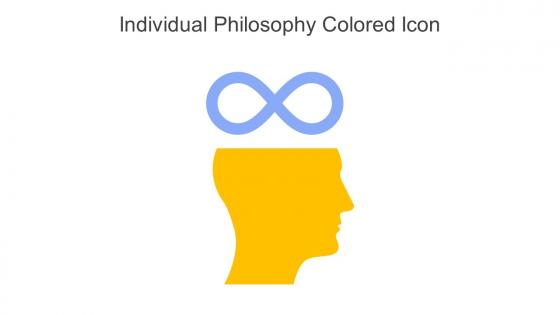 Individual Philosophy Colored Icon In Powerpoint Pptx Png And Editable Eps Format
