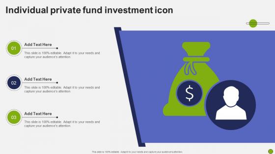 Individual Private Fund Investment Icon