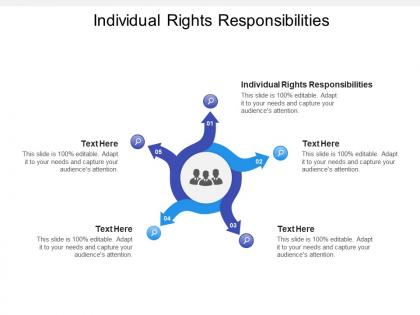 Individual rights responsibilities ppt powerpoint presentation model icons cpb