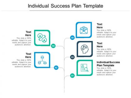 Individual success plan template ppt powerpoint presentation show infographic template cpb