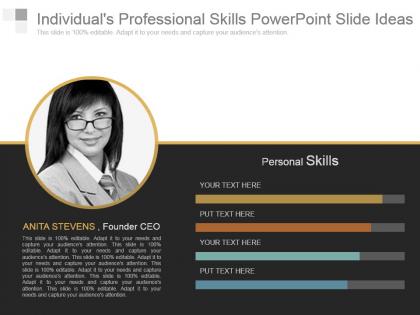 Individuals professional skills powerpoint slide ideas