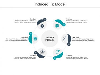 Induced fit model ppt powerpoint presentation icon graphic images cpb