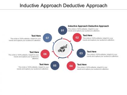 Inductive approach deductive approach ppt powerpoint presentation ideas graphic tips cpb