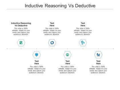 Inductive reasoning vs deductive ppt powerpoint presentation infographics slides cpb
