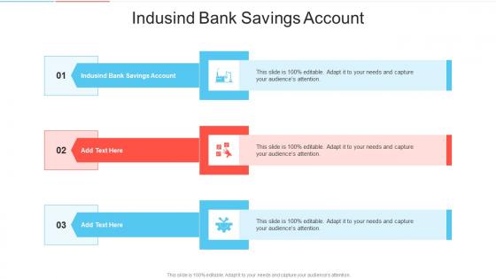 Indusind Bank Savings Account In Powerpoint And Google Slides Cpb