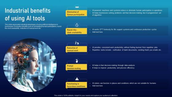 Industrial Benefits Of Using Ai Tools Must Have Ai Tools To Accelerate Your Business Success AI SS V