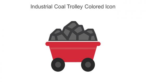 Industrial Coal Trolley Colored Icon In Powerpoint Pptx Png And Editable Eps Format