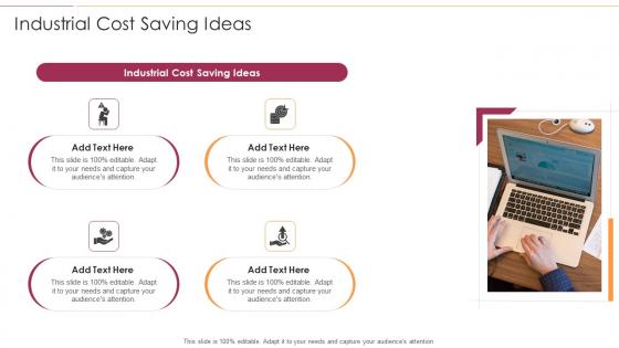 Industrial Cost Saving Ideas In Powerpoint And Google Slides Cpb