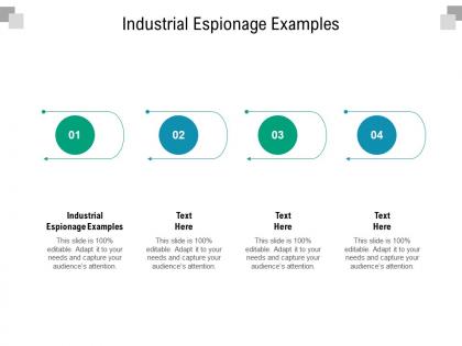 Industrial espionage examples ppt powerpoint presentation ideas slide cpb