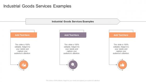 Industrial Goods Services Examples In Powerpoint And Google Slides Cpb