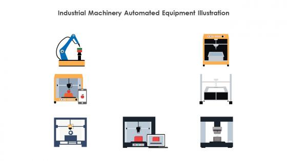 Industrial Machinery Automated Equipment Illustration