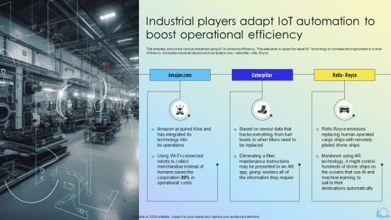 Industrial Players Adapt IoT Automation To Boost Operational Efficiency