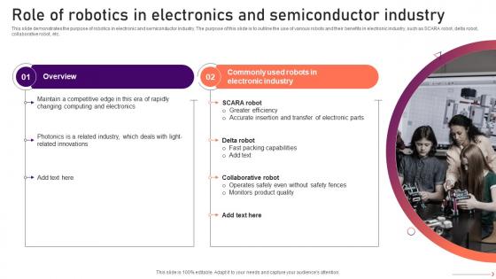Industrial Robots V2 Role Of Robotics In Electronics And Semiconductor Industry