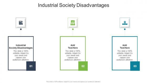 Industrial Society Disadvantages In Powerpoint And Google Slides Cpb