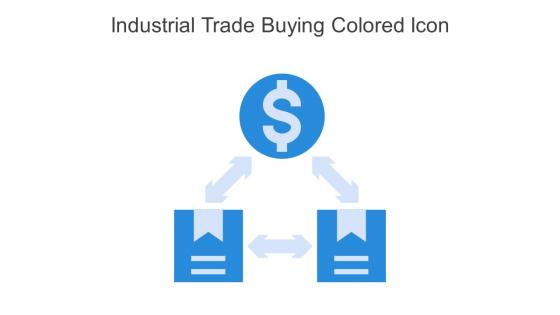 Industrial Trade Buying Colored Icon In Powerpoint Pptx Png And Editable Eps Format