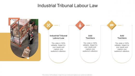 Industrial Tribunal Labour Law In Powerpoint And Google Slides Cpb