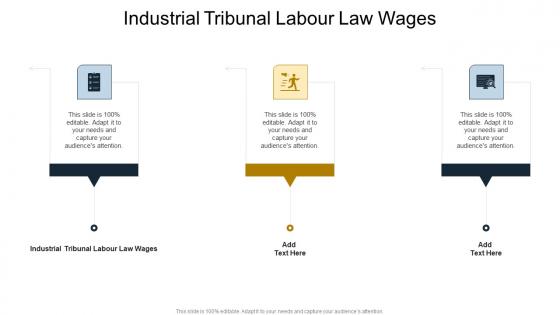 Industrial Tribunal Labour Law Wages In Powerpoint And Google Slides Cpb
